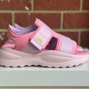 Adidas Mehana Sandal Pink Purple Kids Youth New Sandals Shoes